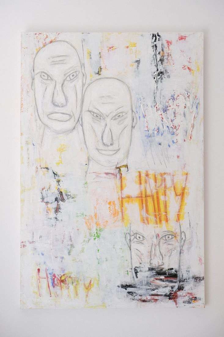 Mixed media on canvas, generally 100 × 150 cm